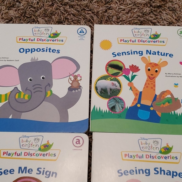 Baby Einstein books, set of 5 - Picture 2 of 9